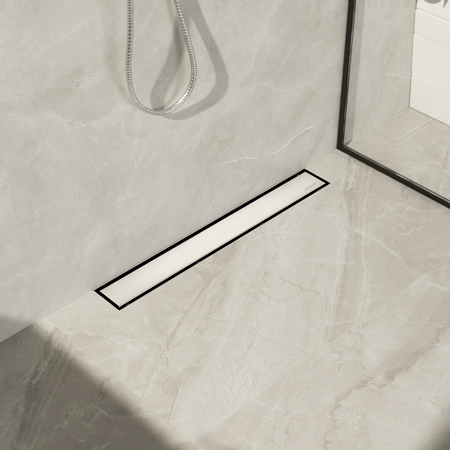 Odpływ liniowy przyścienny Balneo Wall&Floor Inox 100 cm dwustronny