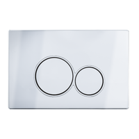 Przycisk spłukujący do WC Balneo Exo chrom