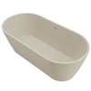 Wanna wolnostojąca VALIA Solid Surface Cashmere Dune z syfonem i korkiem