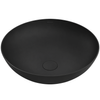 Washbasin TIERA Solid Surface Carbon Black