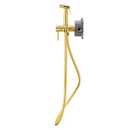 Bateria bidetowa Balneo Cascade model 2 shiny gold