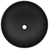 Washbasin TIERA Solid Surface Carbon Black