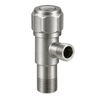 Model 2 INOX 1/2 x 3/8 angle plug valve