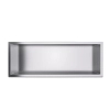 Balneo WALL-BOX ONE Inox 60x20x10 cm stainless steel recessed shelf with collar