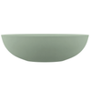 Washbasin SOVELIA Solid Surface Pistachio Cream