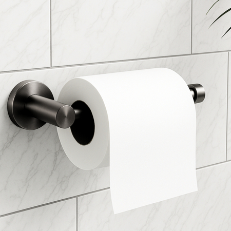 QUBE Model 1 Paper Holder – Gun Metal