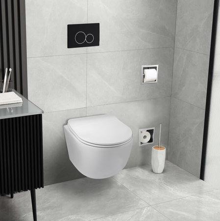 Flush button for TOILET Balneo Exo black