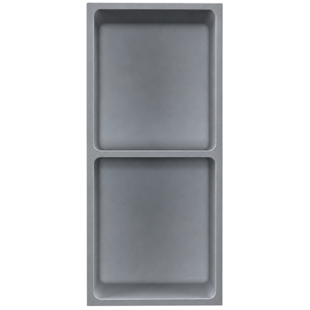 Niche shelf WALL-BOX Solid Duo Cemento Raw