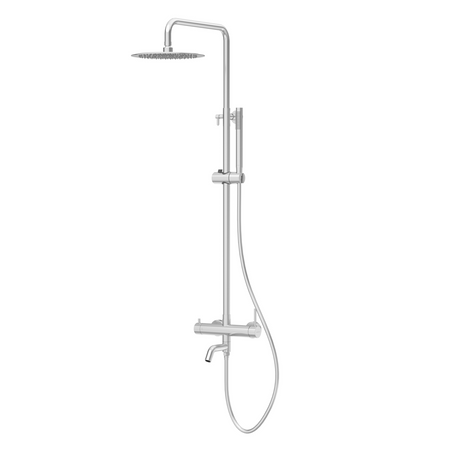 Balneo Cascade shower mixer set 1 inox