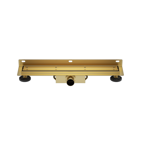 Wall-mounted shower drain Wall and Floor NEXT - 50 cm Gold