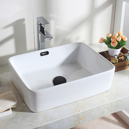 Korek umywalkowy mosiężny Balneo Klik Klak F czarny z koszyczkiem i przelewem