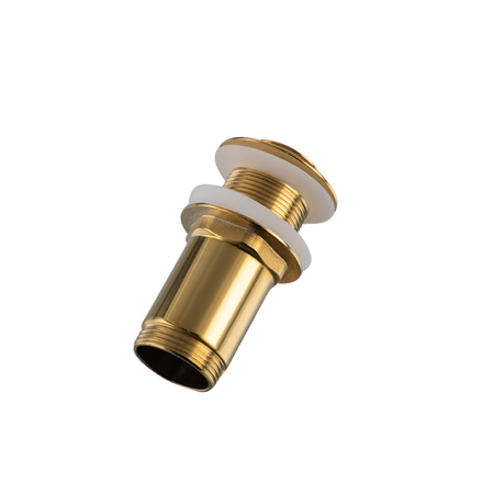 Korek umywalkowy mosiężny Balneo Klik Klak E złoty bez przelewu