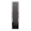Wall Box Paper 3 Black Built-in Stainless Steel Wall-mounted Paper Storage Shelf