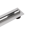 Linear drain floor Balneo Slim & Low ProLine Mirror Silver 70 cm chrome mirror