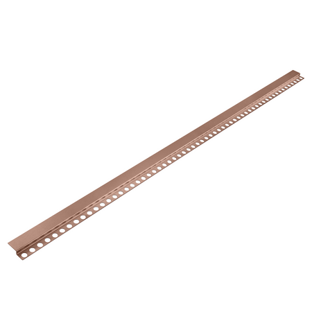 Slope profile Balneo copper floor front 130 cm