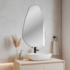 Illuminated asymmetrical mirror Balneo SORA 55 x 100 cm