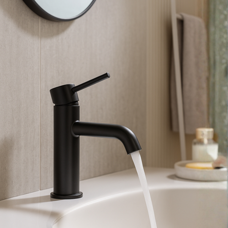 Balneo Cascade washbasin faucet model 1 black