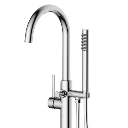 Balneo Cascade Bath Faucet Model 2 Chrome