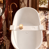 Bathtub shelf VANO Solid Surface Coco White