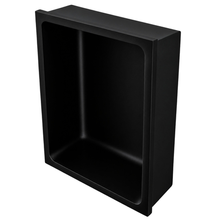 Niche shelf WALL-BOX Solid One Carbon Black