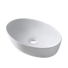 Balneo Vileo 62 × 42 cm White Ceramic Countertop Washbasin