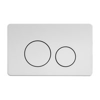 Przycisk spłukujący do WC Balneo Oxo biały