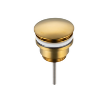 Korek umywalkowy mosiężny Balneo Klik Klak D złoty uniwersalny