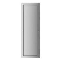 Schowek na szczotkę WC Balneo Wall Box Brush L Tiles lewy do wbudowania w ścianę ze stali nierdzewnej