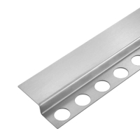 Listwa spadkowa Balneo inox podłogowa czołowa 130 cm