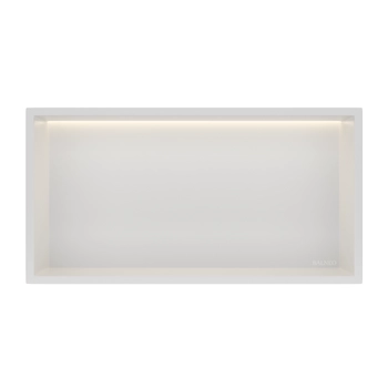 WALL-BOX ONE - WHITE z LED - 30x60x10 cm
