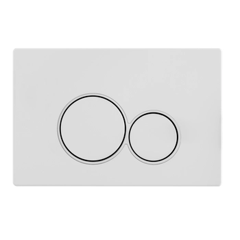 Przycisk spłukujący do WC Balneo Exo biały